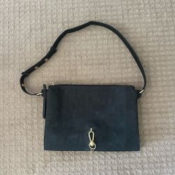All Saints Suede Shoulder Bag