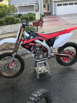 2006 HONDA CRF450 PLATED