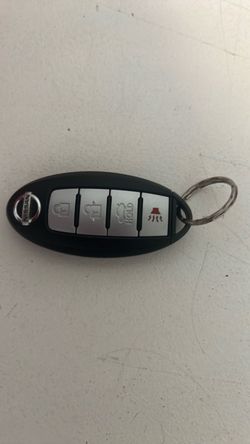 Nissan key fob - you can get it reprogrammed