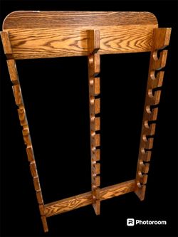 Large Hat Rack, Tie Rack, Utility Rack - Real Wood