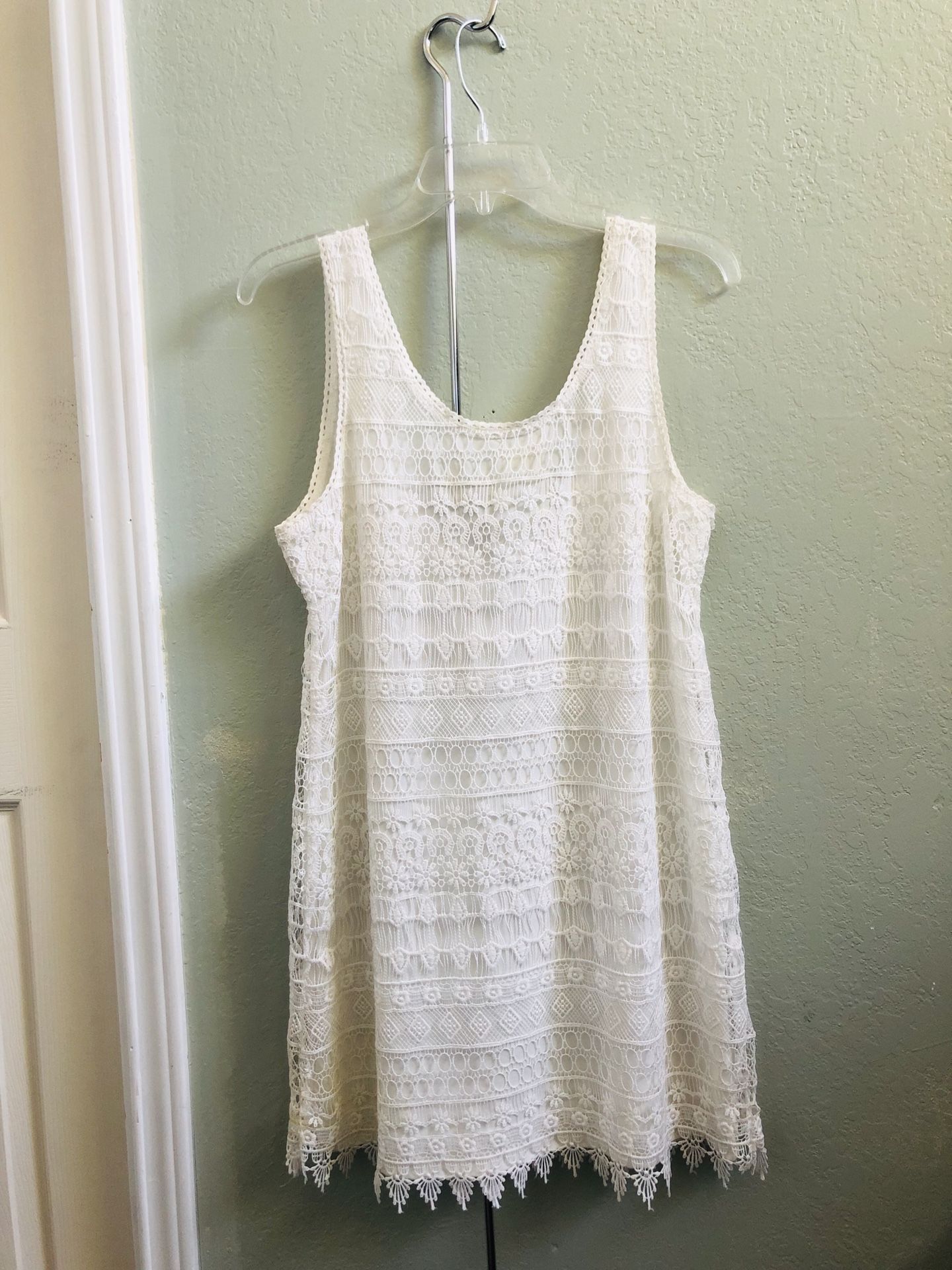 H&M White Lace Dress