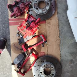 99 00 01 02 03 04 mustang V6 gt cobra front calipers brakes rotors