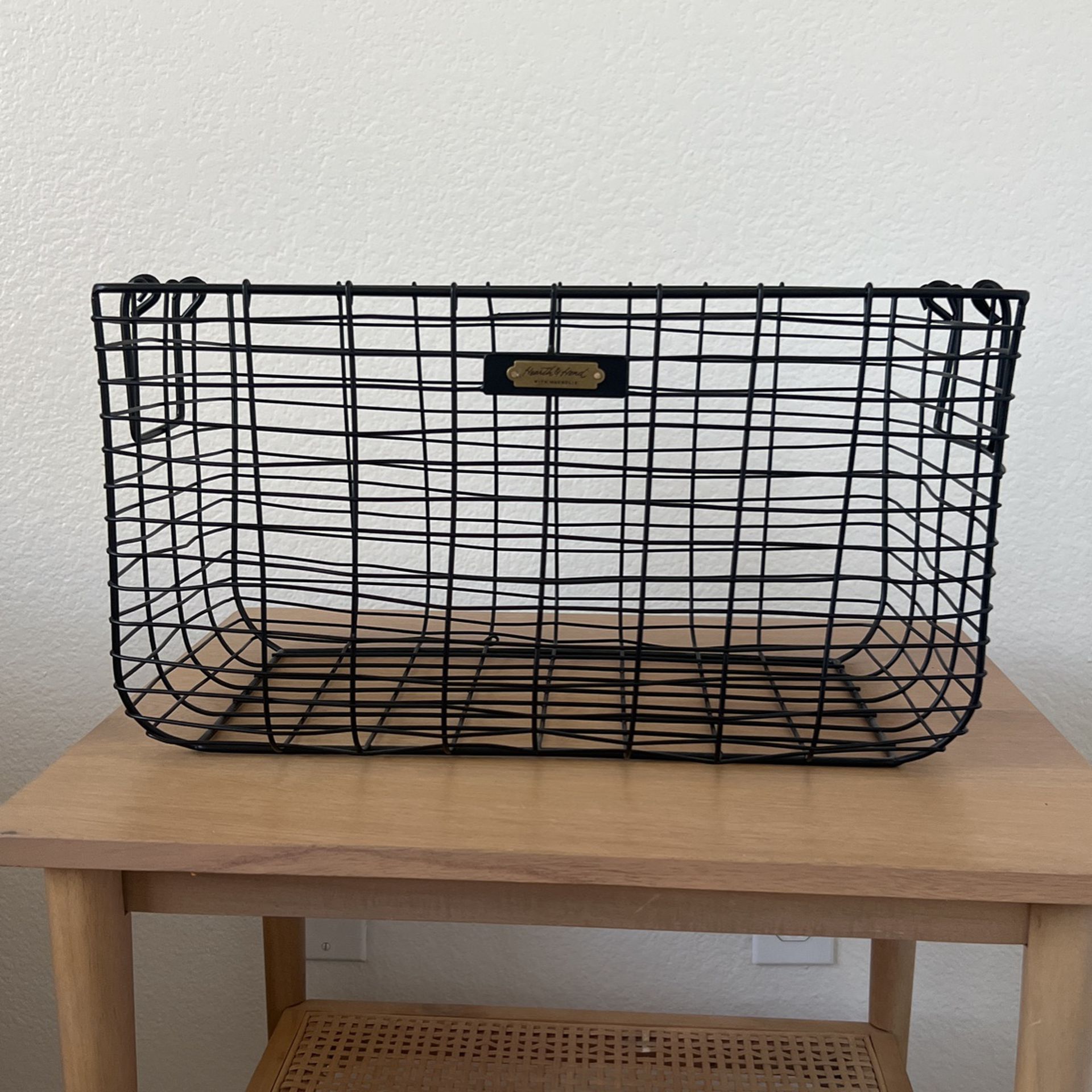 Hearth & Hand by Magnolia Large Wire Storage Basket
