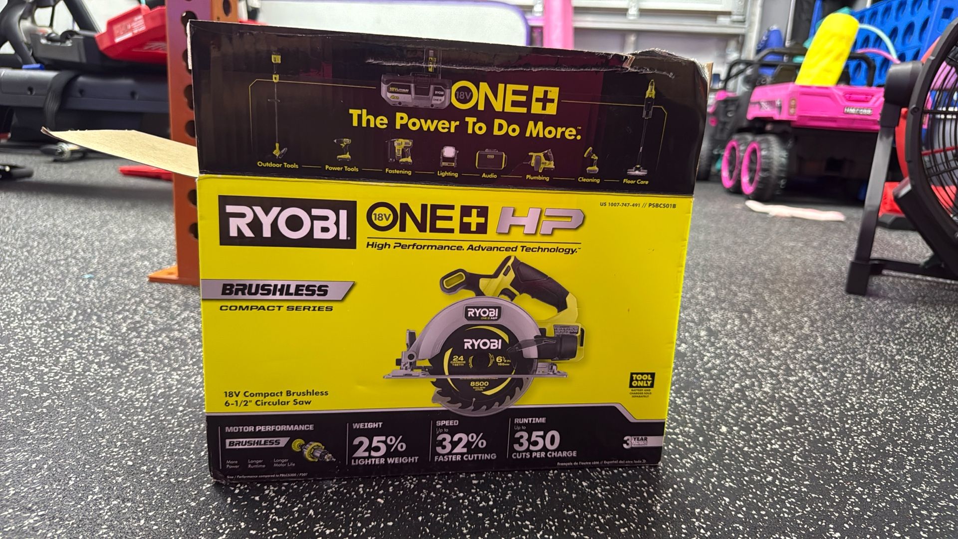 ONE+ HP 18-Volt Brushless Cordless Compact 6-1/2 in. Circular Saw