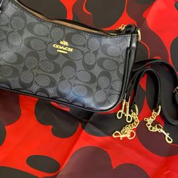Black Coach Purse 