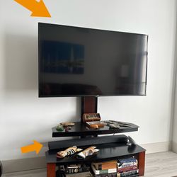 TCL 55” inch TV & TCL Sound Bar