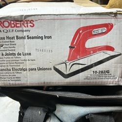 Robert’s 10-282/G Deluxe Heat Bond Seaming Iron