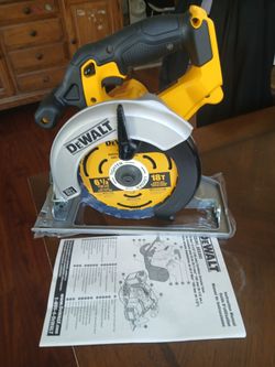 20v max 6 1/2 lnch Cordless circular saw Only Tool