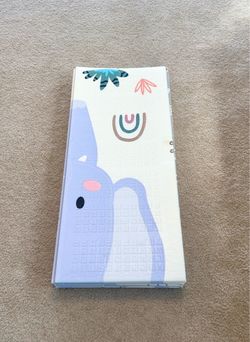 Foldable Baby Play Mat with Animal Print