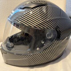 Carbon Fiber Motorcycle Helmet 