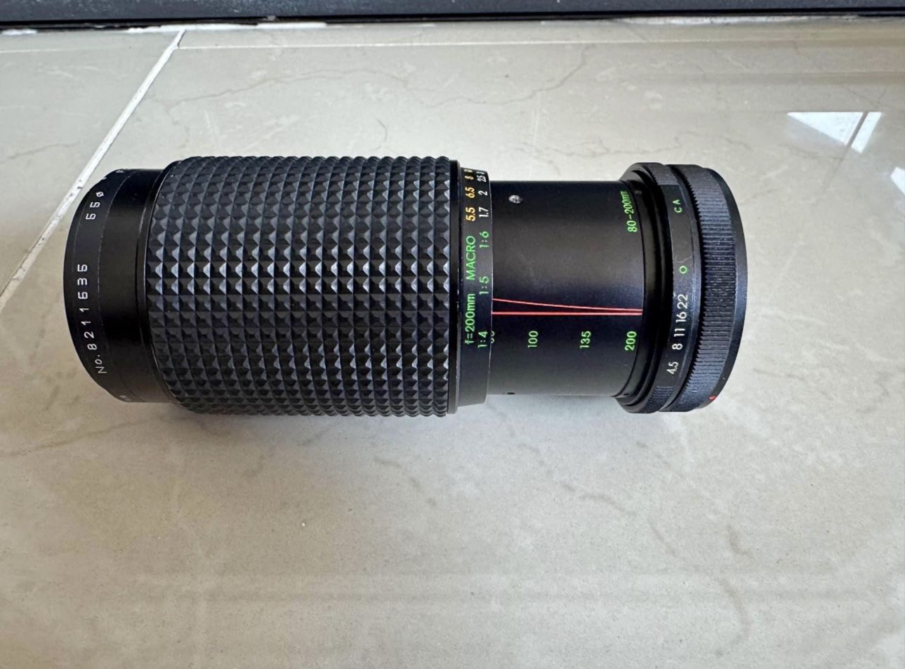 Canon FD NFD 80-200mm F/4 L MF Zoom Telephoto Lens From Japan