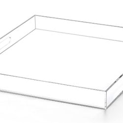 Extra Large Clear Acrylic Tray