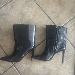 Express Black Boots Size 6