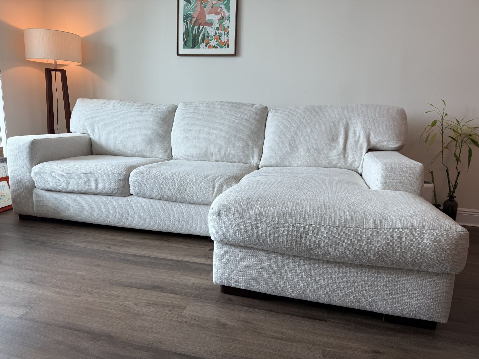 Sectional Sofa In Beige