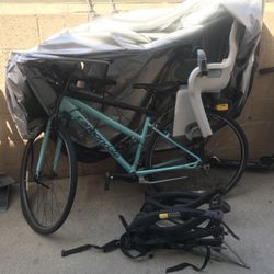 Cannondale Bike, Topeka Child Seat, Saris 3 Bike Mount, Saris Bike Frame Adapter 