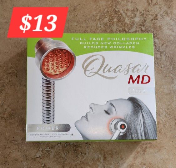 Quasar MD Baby Plus LED Red Light Therapy Skincare Device With Case (USED)