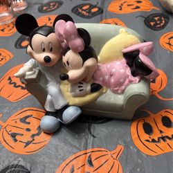 Mickey Minnie Precious Moments Disney Figurine
