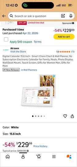Digital calendar