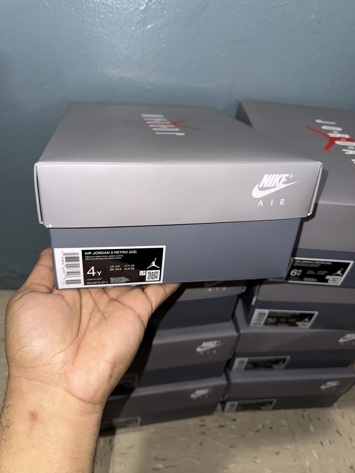 JORDAN 9 RETRO 'COOL GREY' 2025