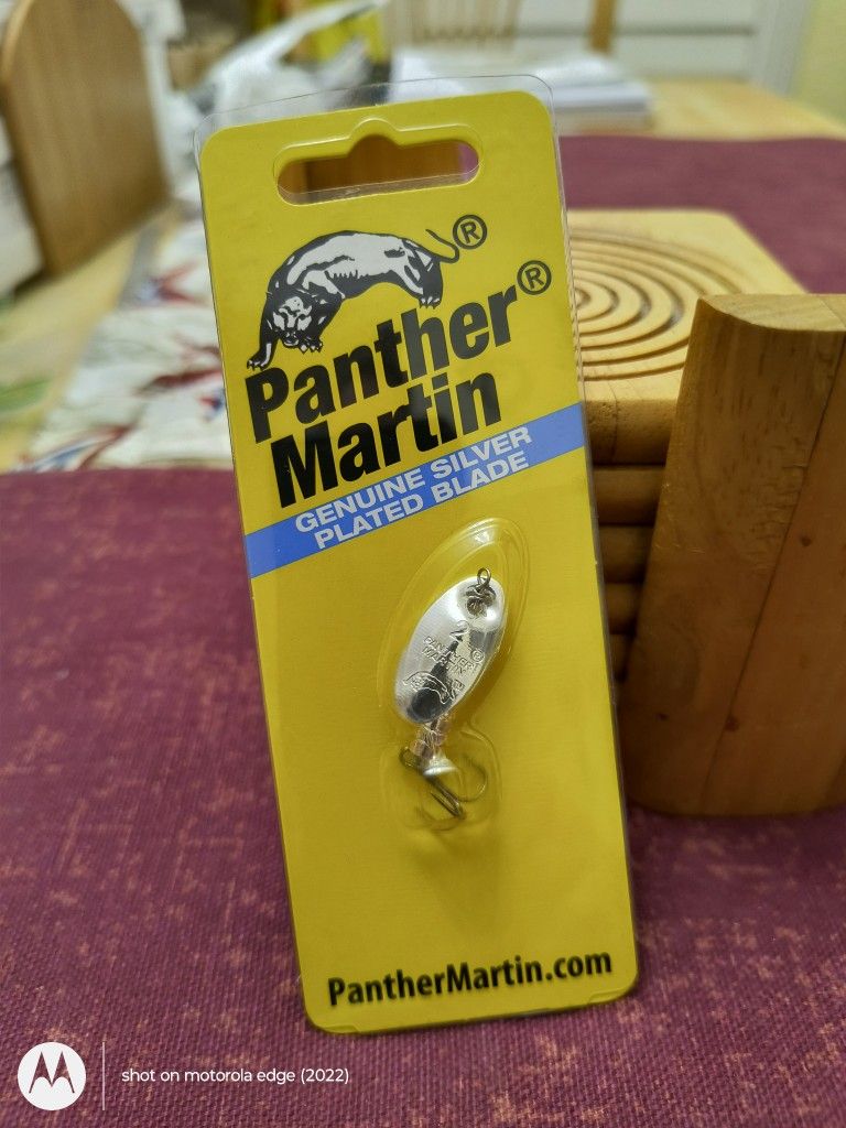 Fishing Panther Martin Plated Blade 1/16oz
