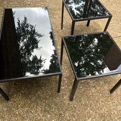 Coffee Table with 2 End Tables