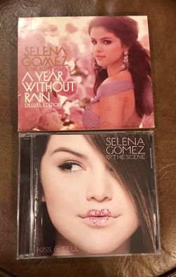 Selena Gomez CDs The Scene & Double CD A Year Without Rain