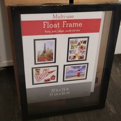 New Float Frame 20"×26" Art Collage Photo Sports Memorbilla Memory Boards Crafts Valentines Gift