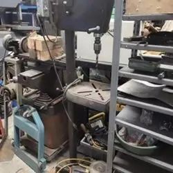 Craftsman Drill Press Floor Model With Center Slow Speed Pulley Attachment