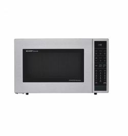 1.5 cu. ft. 900-Watt CountertopMicrowave in Stainless Steel with Convection