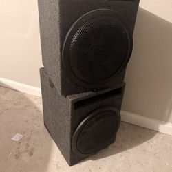 Kicker car subs And File cabinet’s