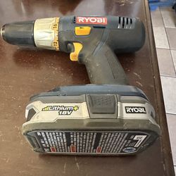 Ryobi  18 V drill