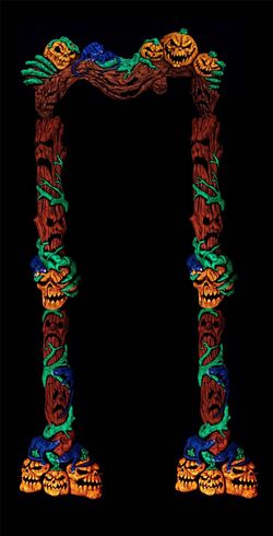 Halloween Pumpkin Archway Prop