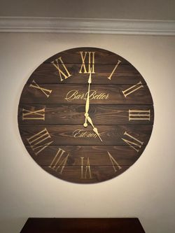 Oversized 36" Wall Clock