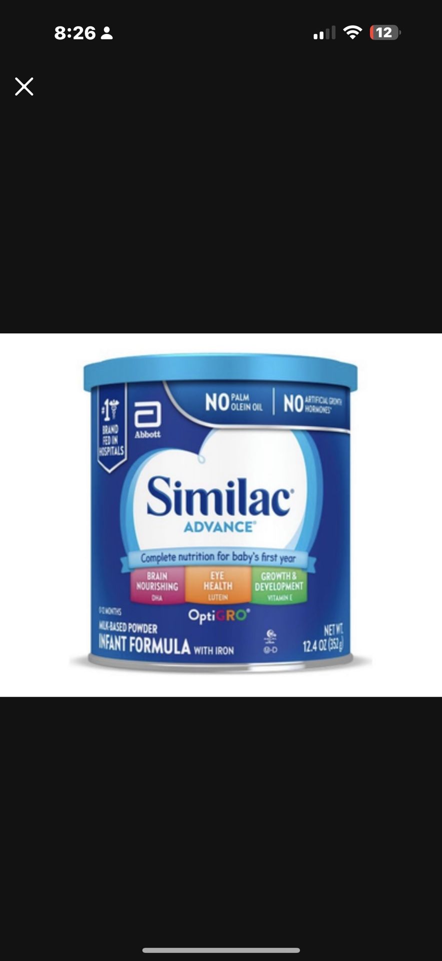 Similac Baby Formula