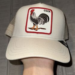 Goorin Bros White “Cock” Hat