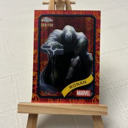 Marvel Topps Chrome Ronan /100