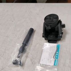 BRWH-B08BLBV25J  Heavy Duty Tripod Fluid Head-INNOREL F80 Hydraulic Cameras Video Fluid Head with 1/4 and 3/8 in Screws Sliding Plate CNC Professional