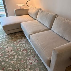 West Elm - Melbourne 2-Piece Chaise Sectional (112”)