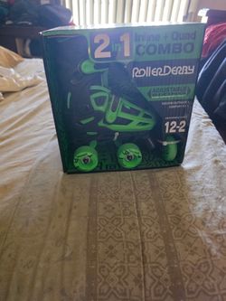 Roller derby skates size 12-2