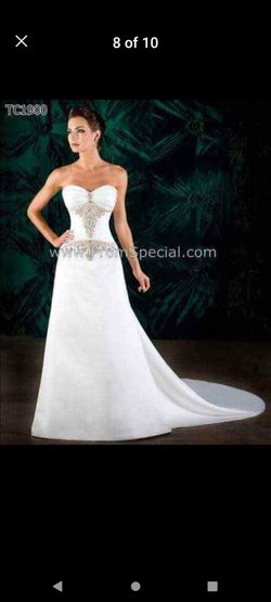 Wedding Dress And Shoes