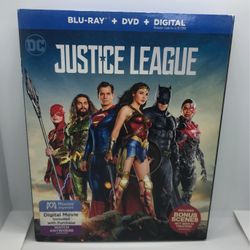 Justice League Blu-ray DVD 