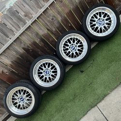 Real 18” BBS E88 5x120 + Michelin PS4S Tires
