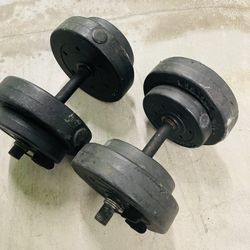 Adjustable Dumbbells – Home Gym Weight Set