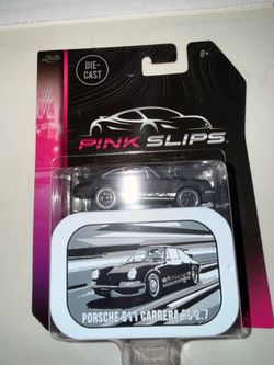 Jada Toys Pink Slip Porsche 911 carrera RS 2.7
