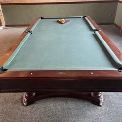 8’ Brunswick Montebello Pool Table - Delivered & Installed