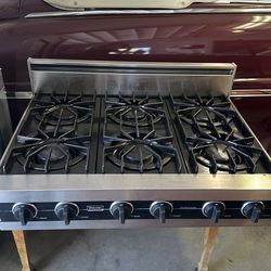 Viking 6 burner stove top