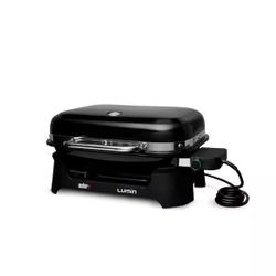 NEW - Weber Lumin Portable Electric Grill in Black - Full Size