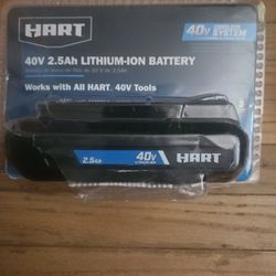 HART 40V LITHIUM-ION BATTERY