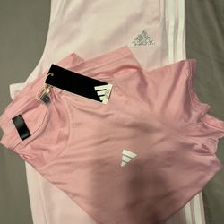 Adidas Shirt And Joggers