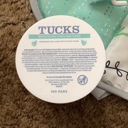 Tucks Medicated Cooling Pads 100 pads